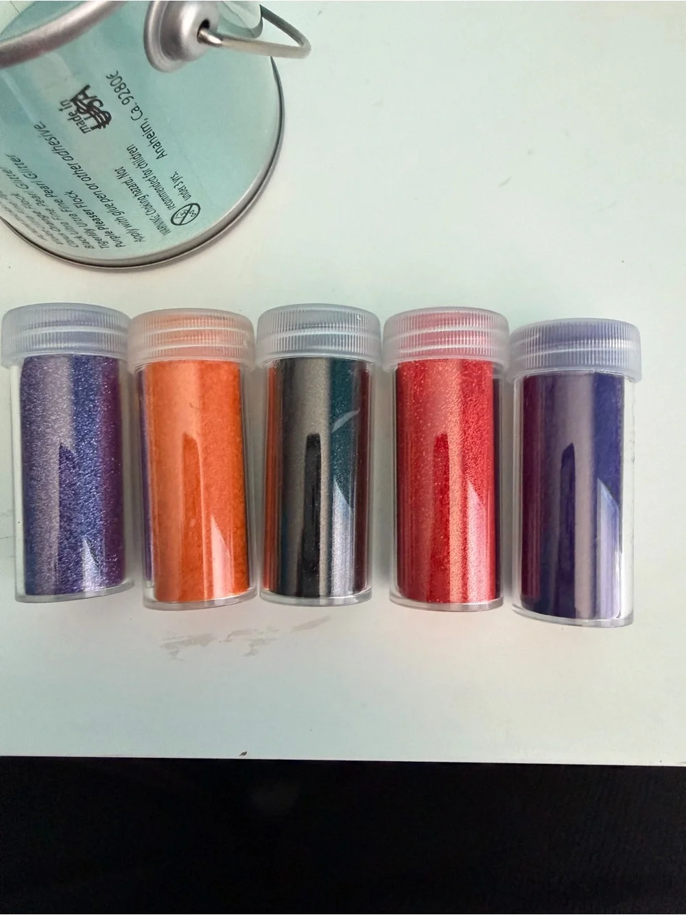 Stampendous Tricks N Treats Fringe Pail Kit Multicolor Glitter Set PCK04